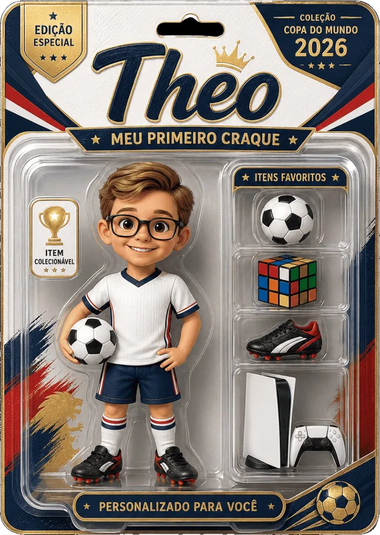 Miniatura Colecionável Copa 2026 EN